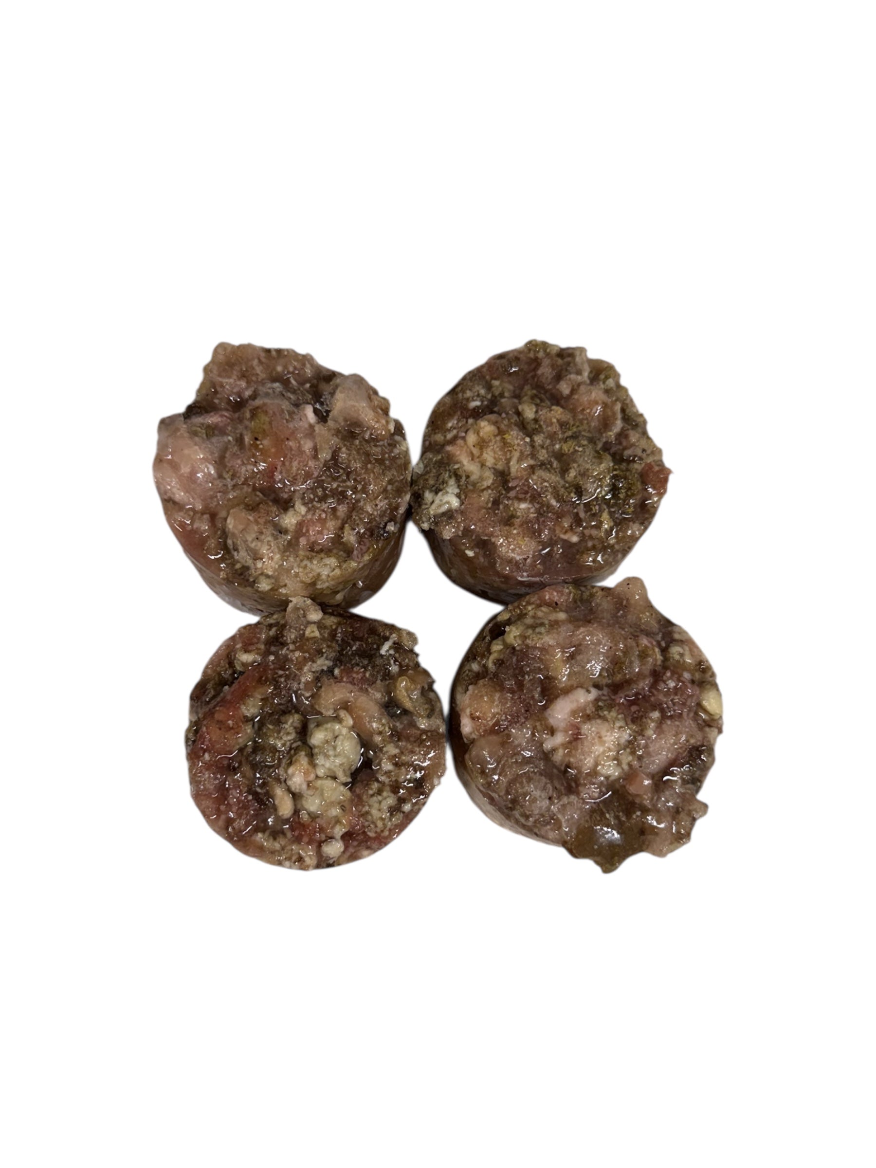 Beef Green Tripe (Chunky Grind) 4 Ounce Pucks - 2.5 lb Bag