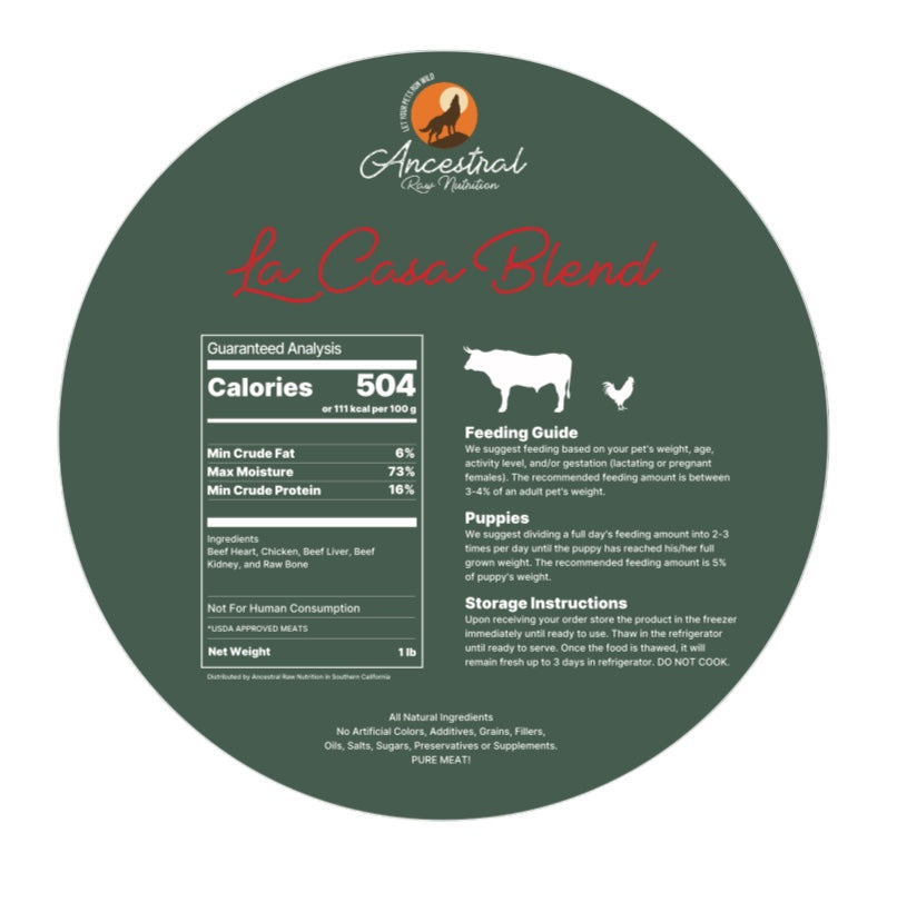 Our original and best-selling mix of beef & chicken – balanced and versatile for everyday feeding.