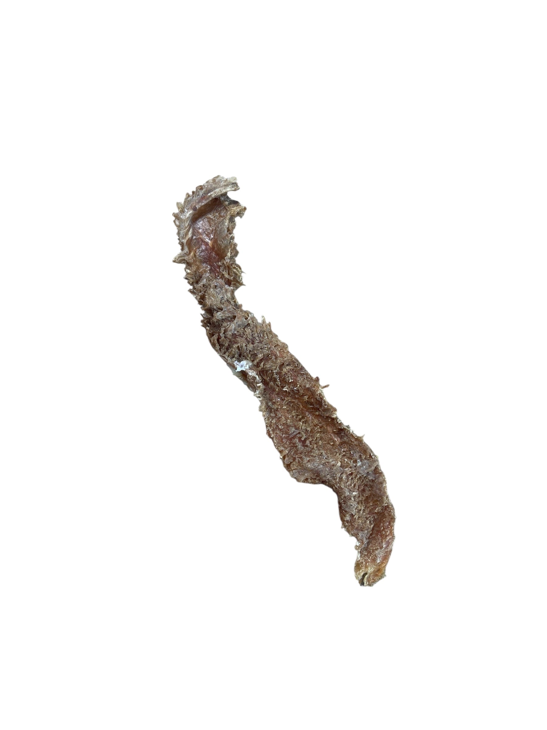 Close-up of nutrient-rich dehydrated beef green tripe pieces