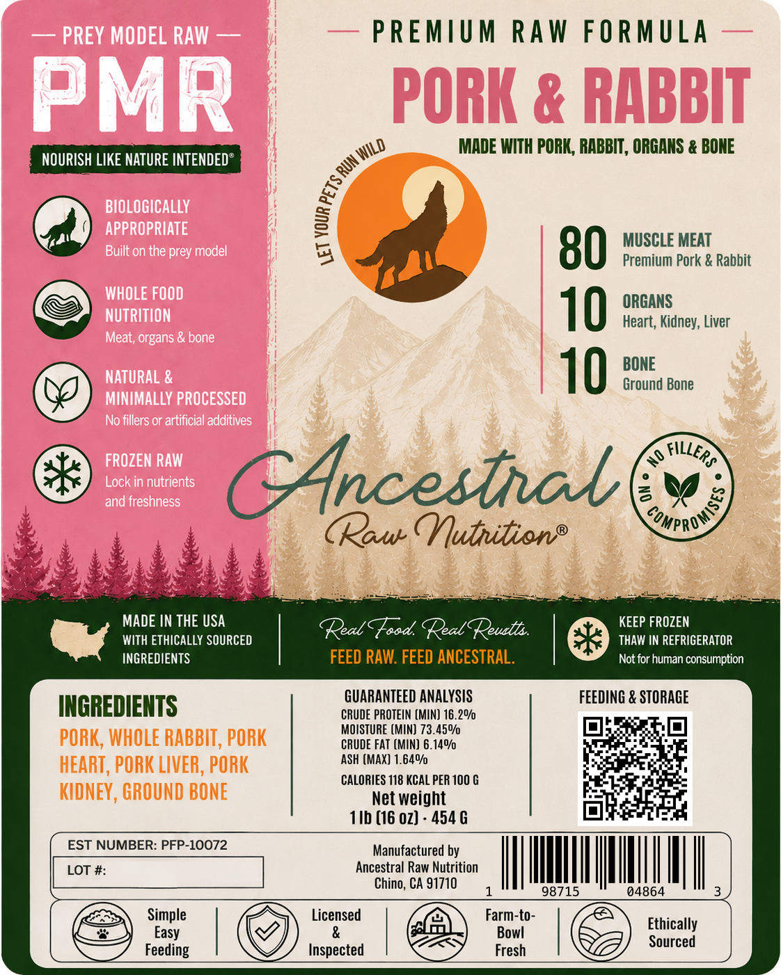 Pork & Rabbit Blend