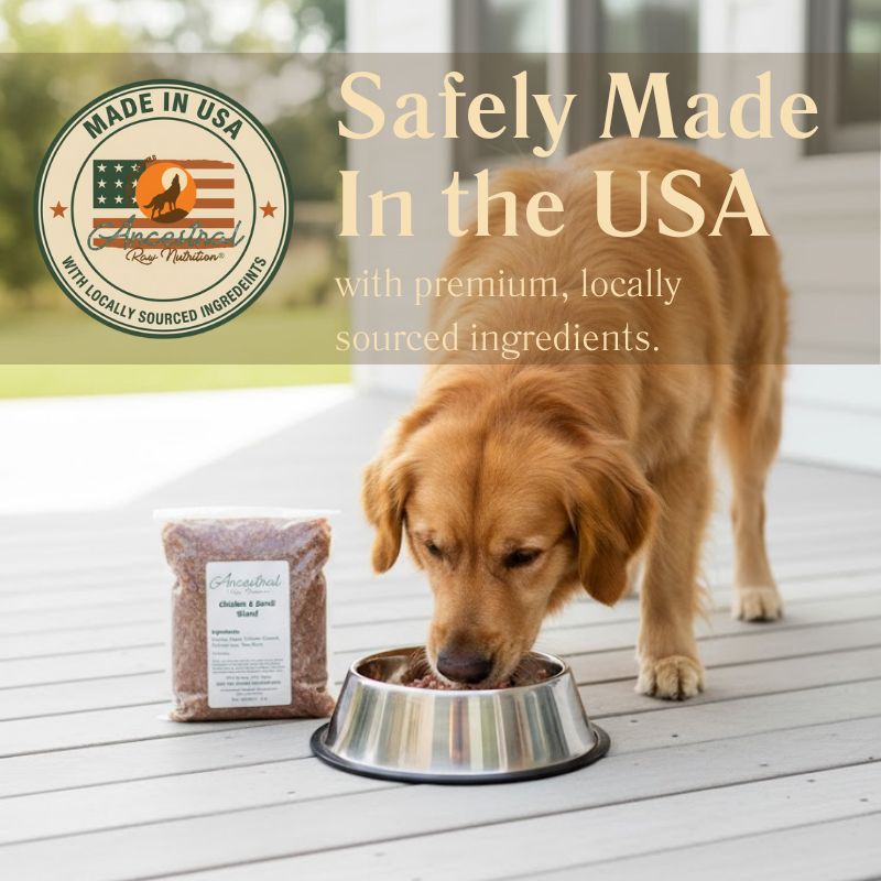 Chicken & Smelt (Chunky Grind) 4 Ounce Pucks