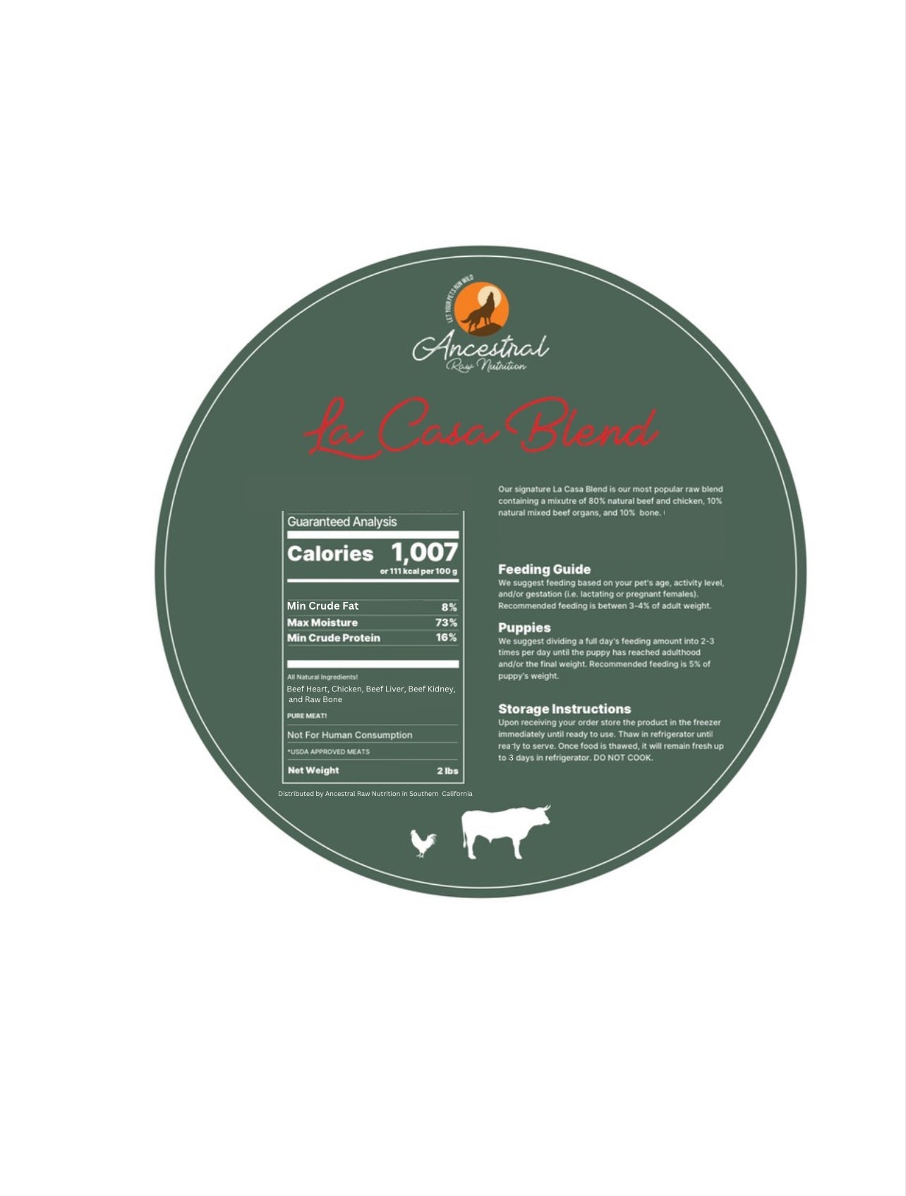 La Casa Blend 100 LB Box - San Diego, CA Delivery