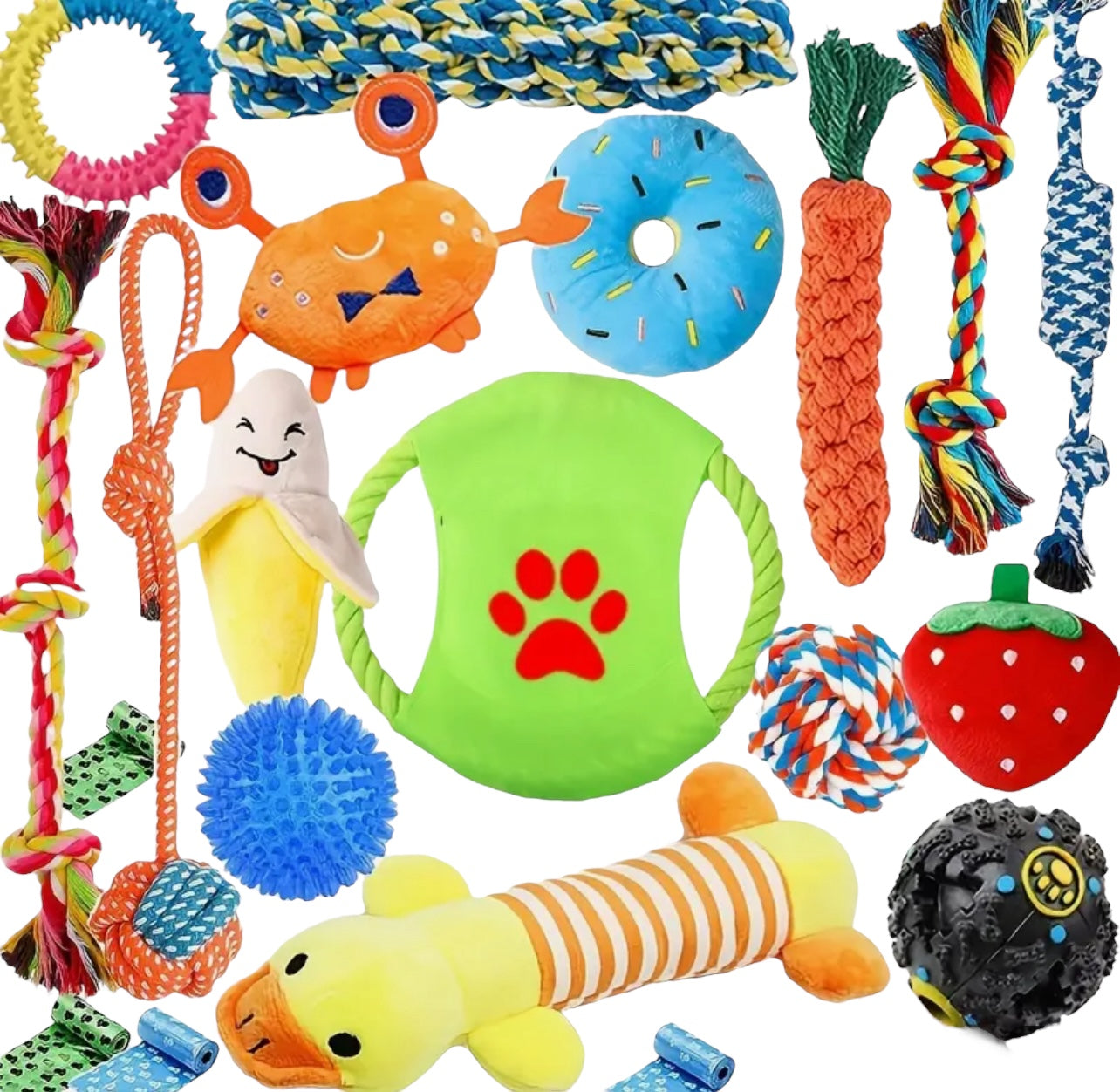 Cotton Tug Ropes for Small Paws