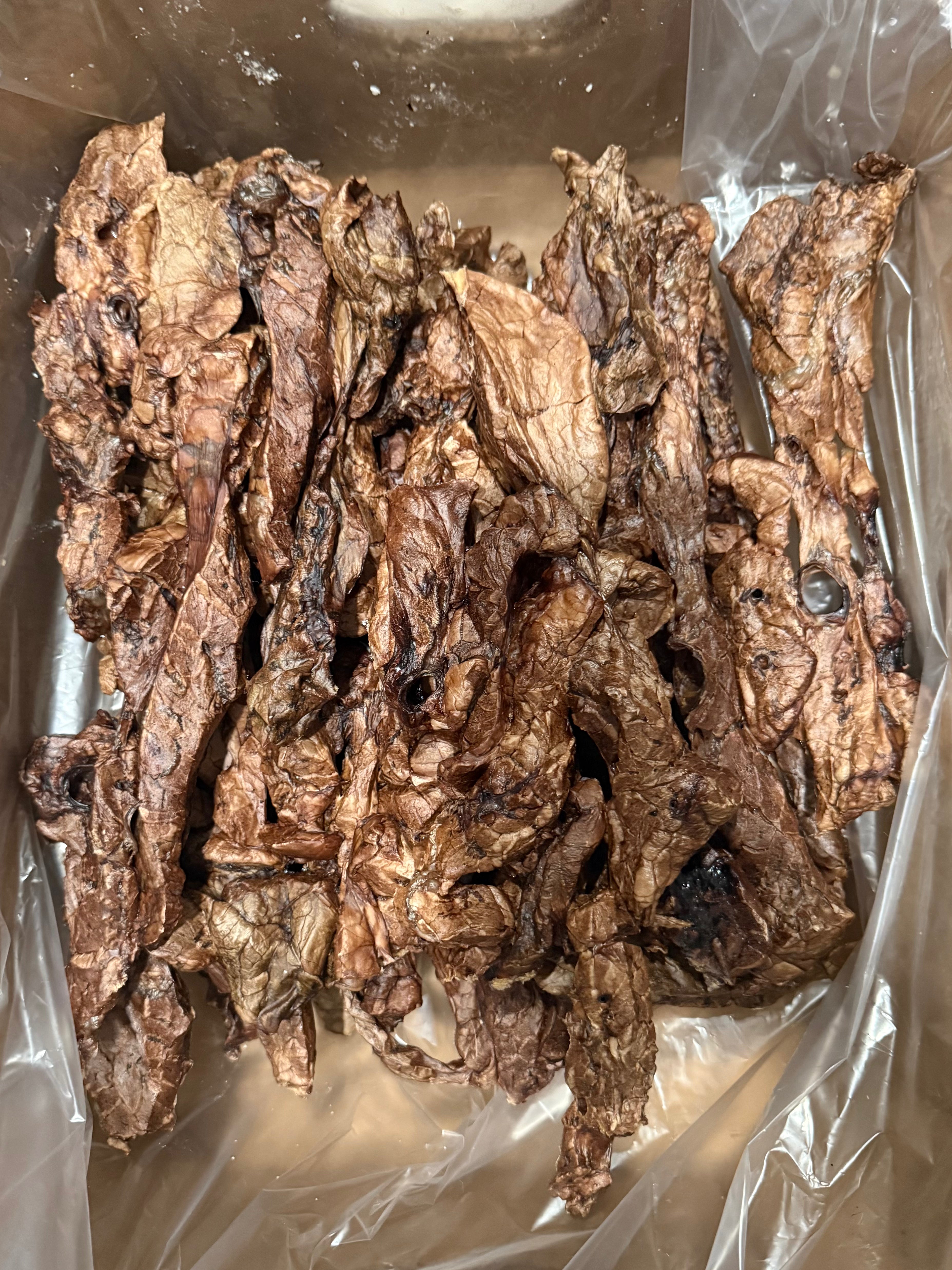 Dehydrated Beef Lung 1 Pound Bulk
