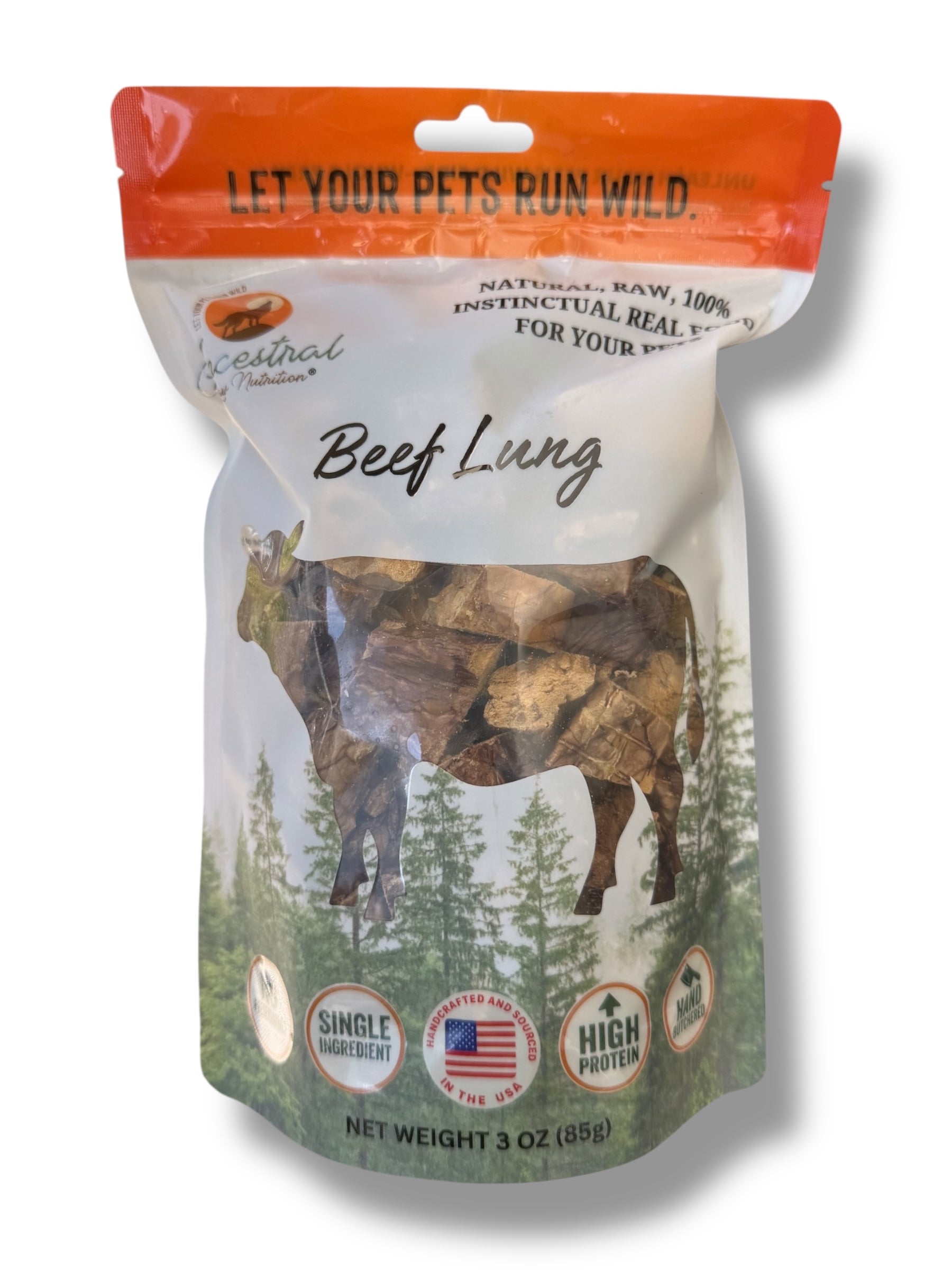 Dehydrated Beef Lung