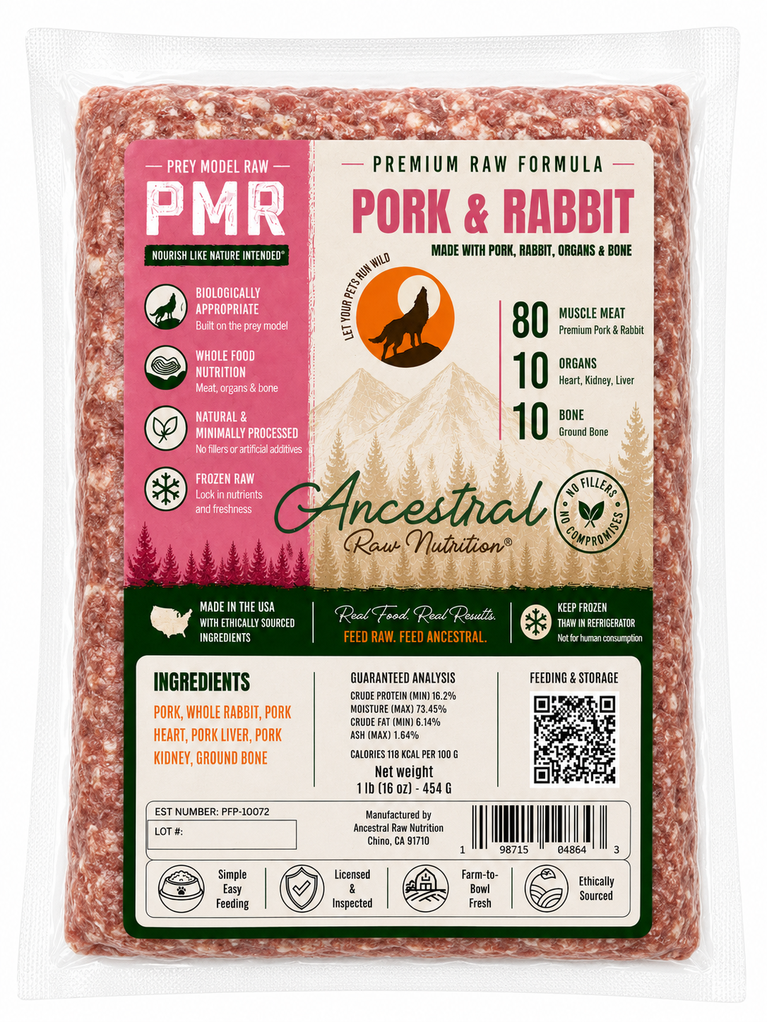 Pork & Rabbit Blend